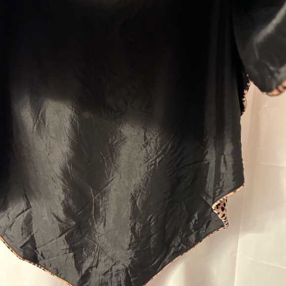 Vintage 90s Leopard Print Women's Cape - Picture 2 of 3